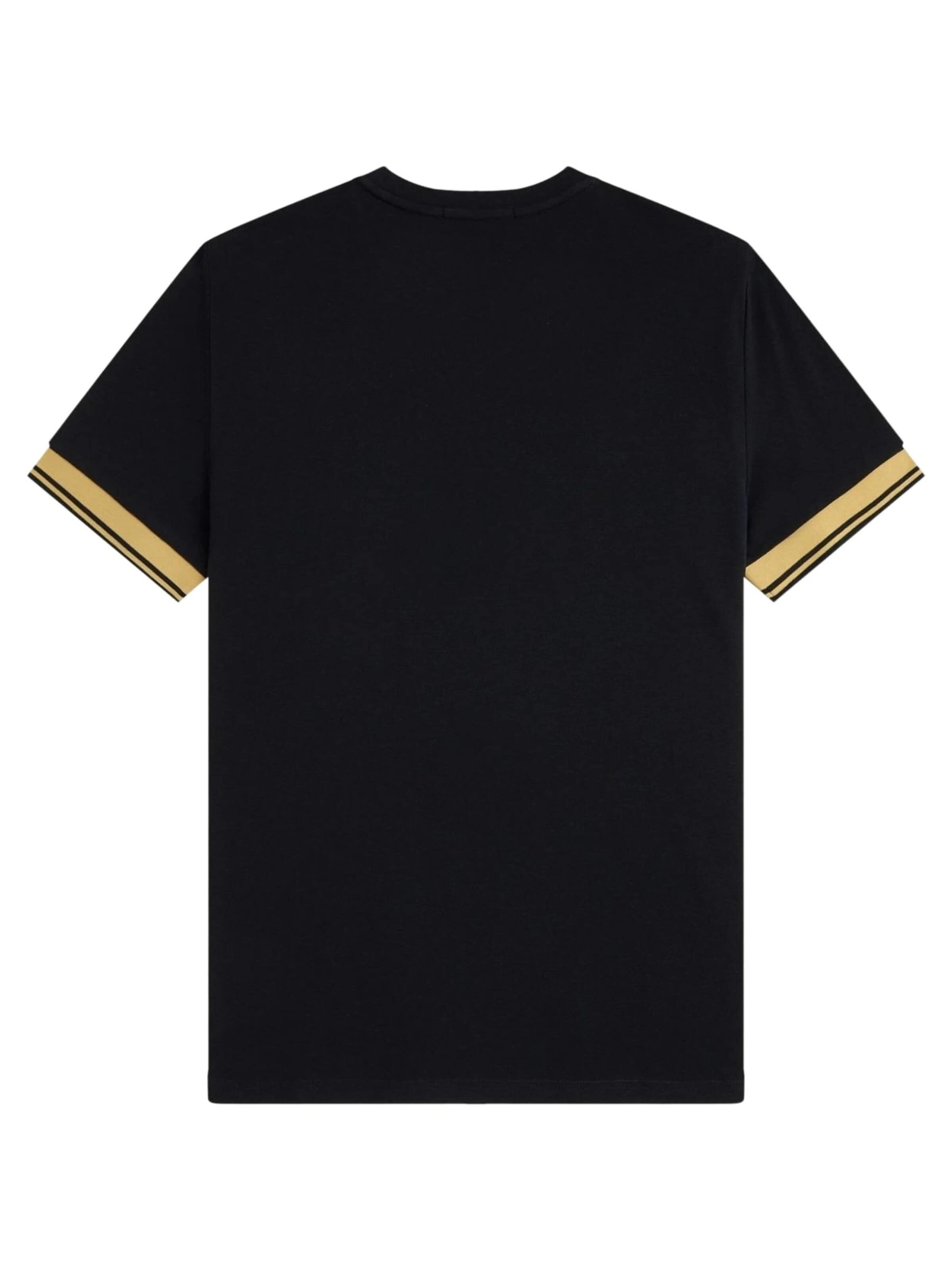 Fred Perry Bluser & t-shirts 'Camiseta fred perry marino twin tipped cuff t-shirt 3' i sort