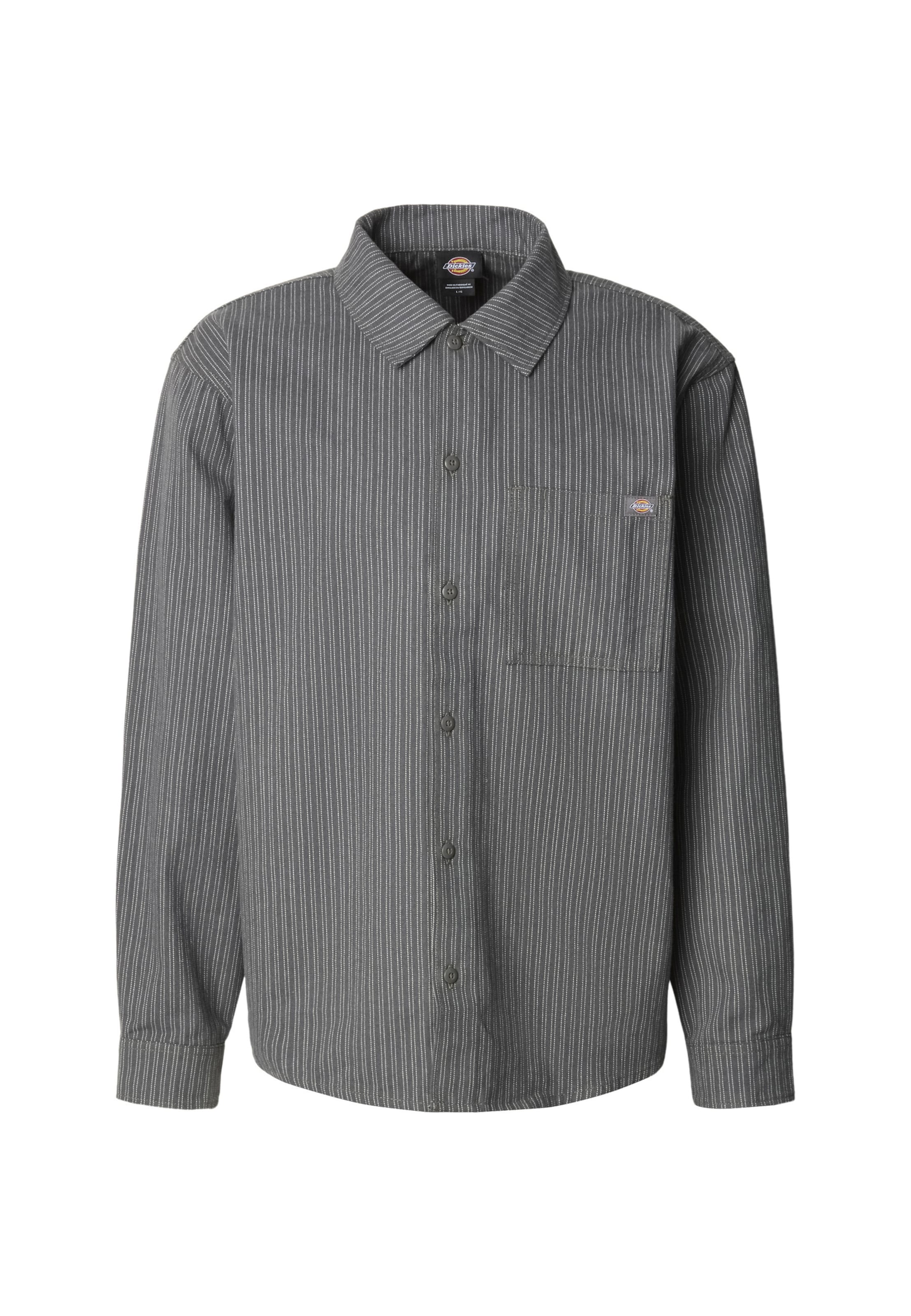 DICKIES - Ajuste regular Camisa 'Lima' en gris: frente