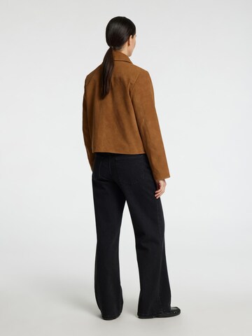 SELECTED FEMME Overgangsjakke i brun