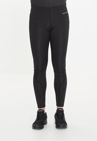 ENDURANCE Skinny Workout Pants 'Malaga' in Black: front