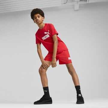 PUMA Regular Broek 'Logo Lab Summer' in Rood