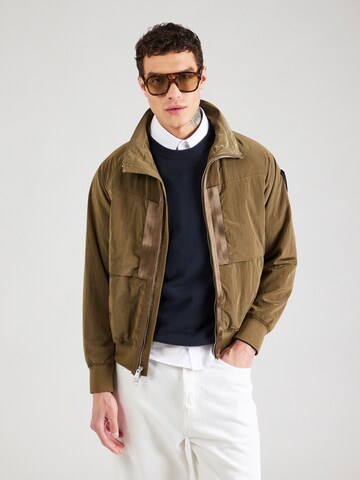 Blauer.USA Between-season jacket 'GOETHE' in Green: front