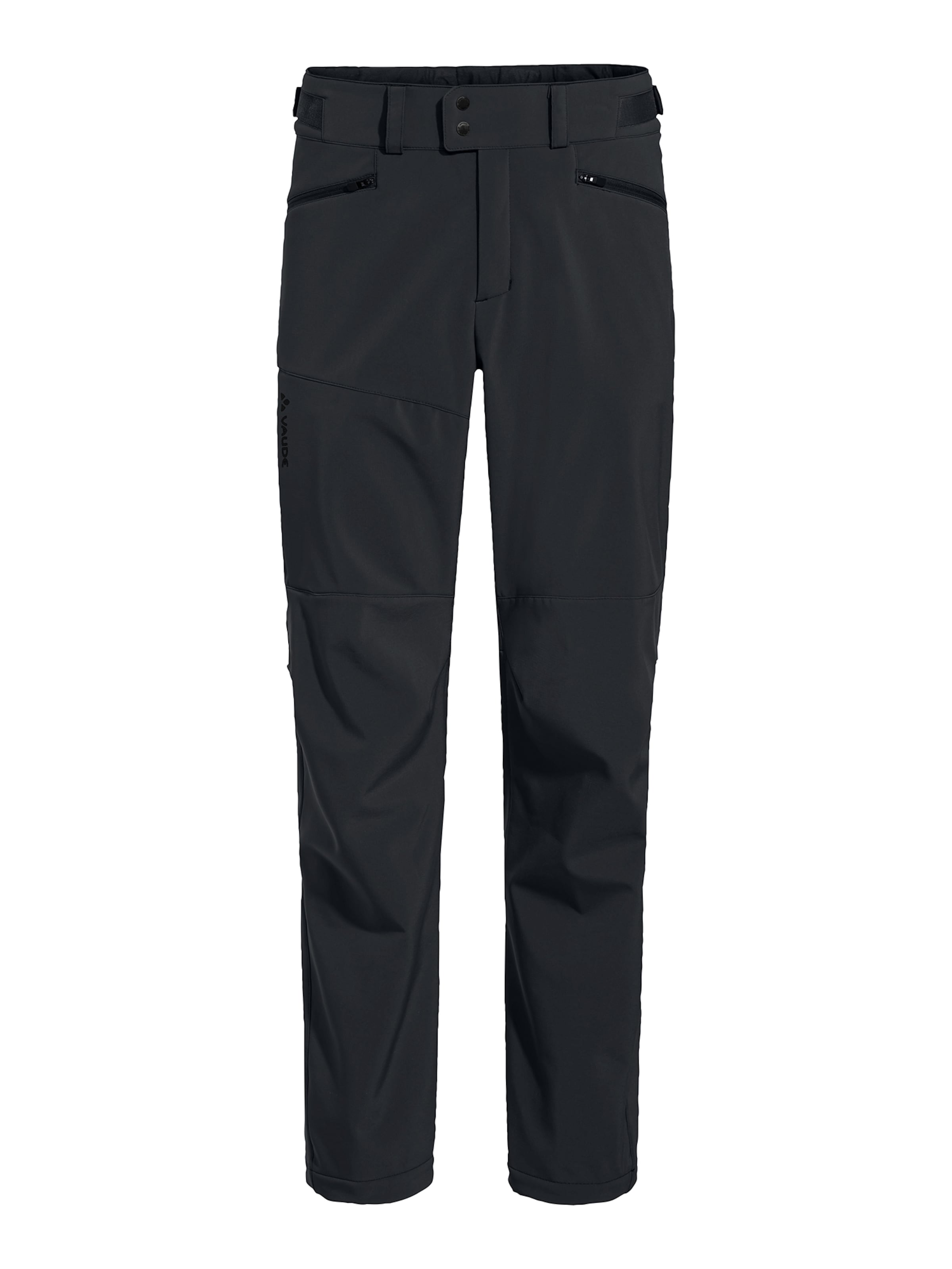 VAUDE Regular Outdoor trousers 'Elope' in Black: front