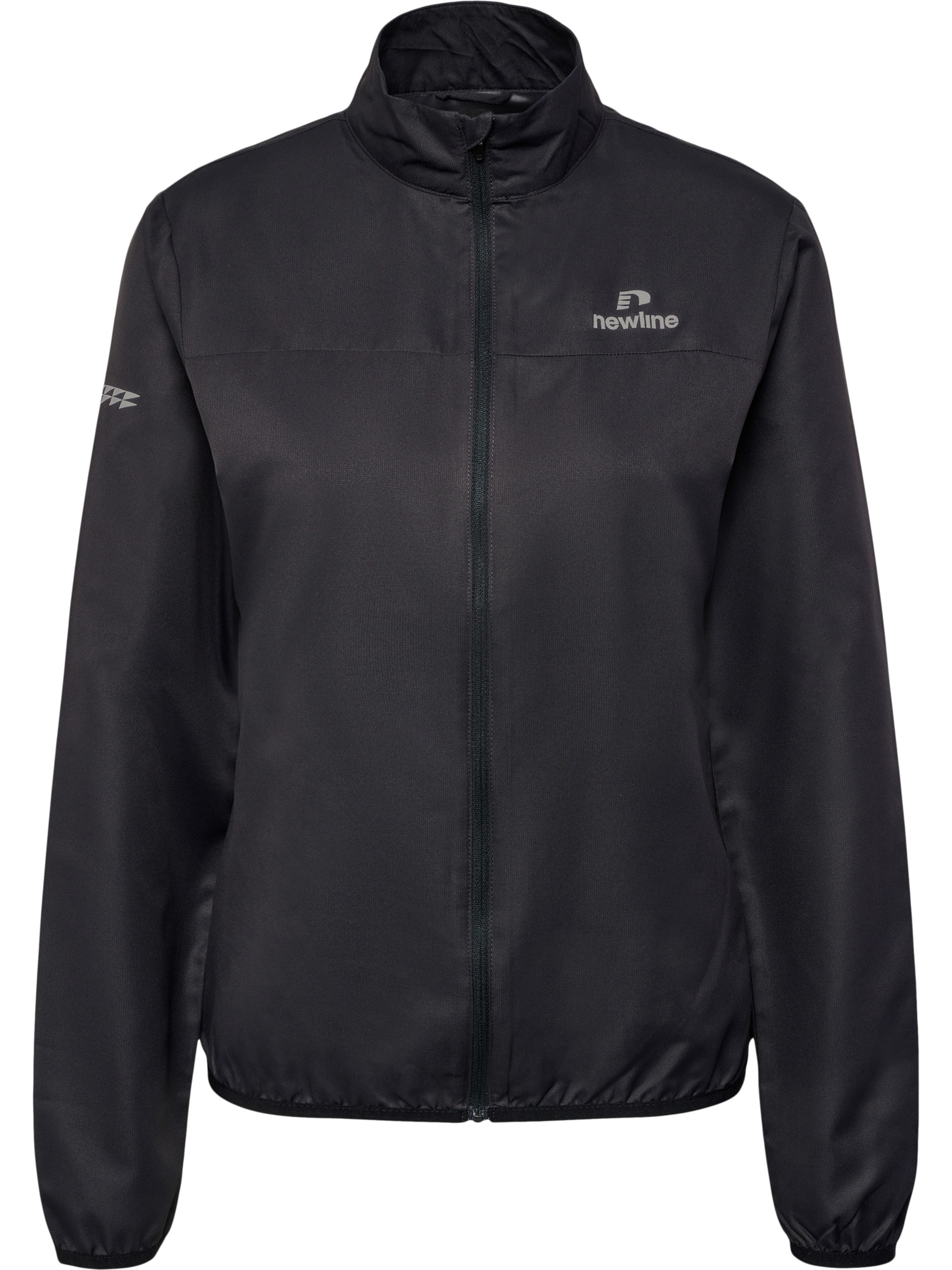 Newline Sportsweatjacke 'Nashville' in Schwarz: Vorderseite