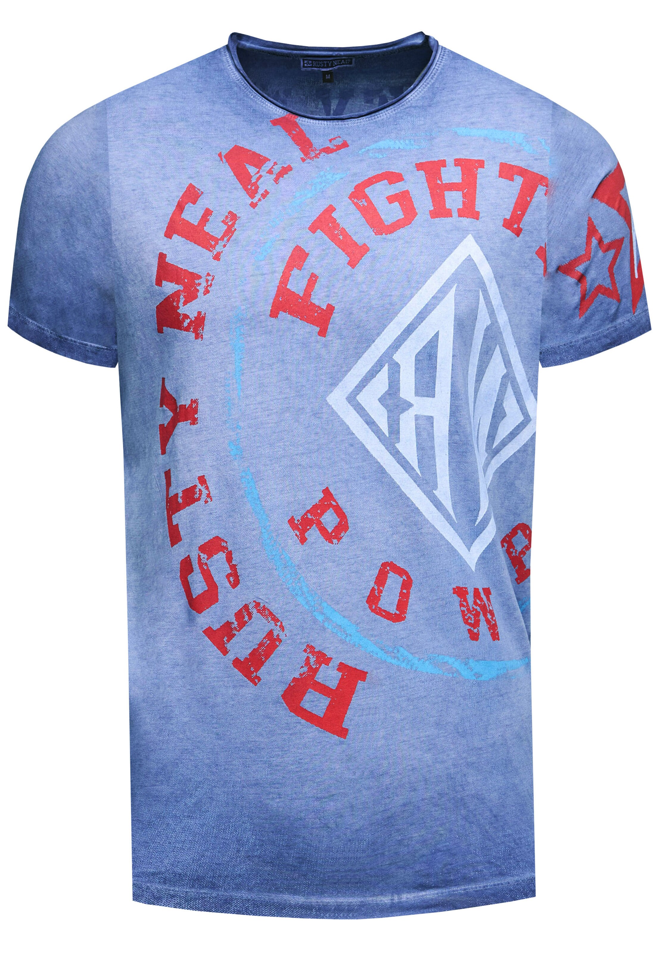 Rusty Neal Shirt in Blue: front