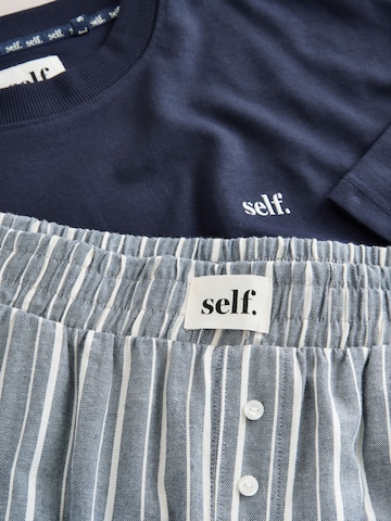 self. Pyjama in Blau