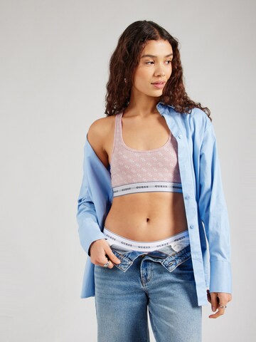 GUESS Bralette Bra 'CARRIE' in Pink