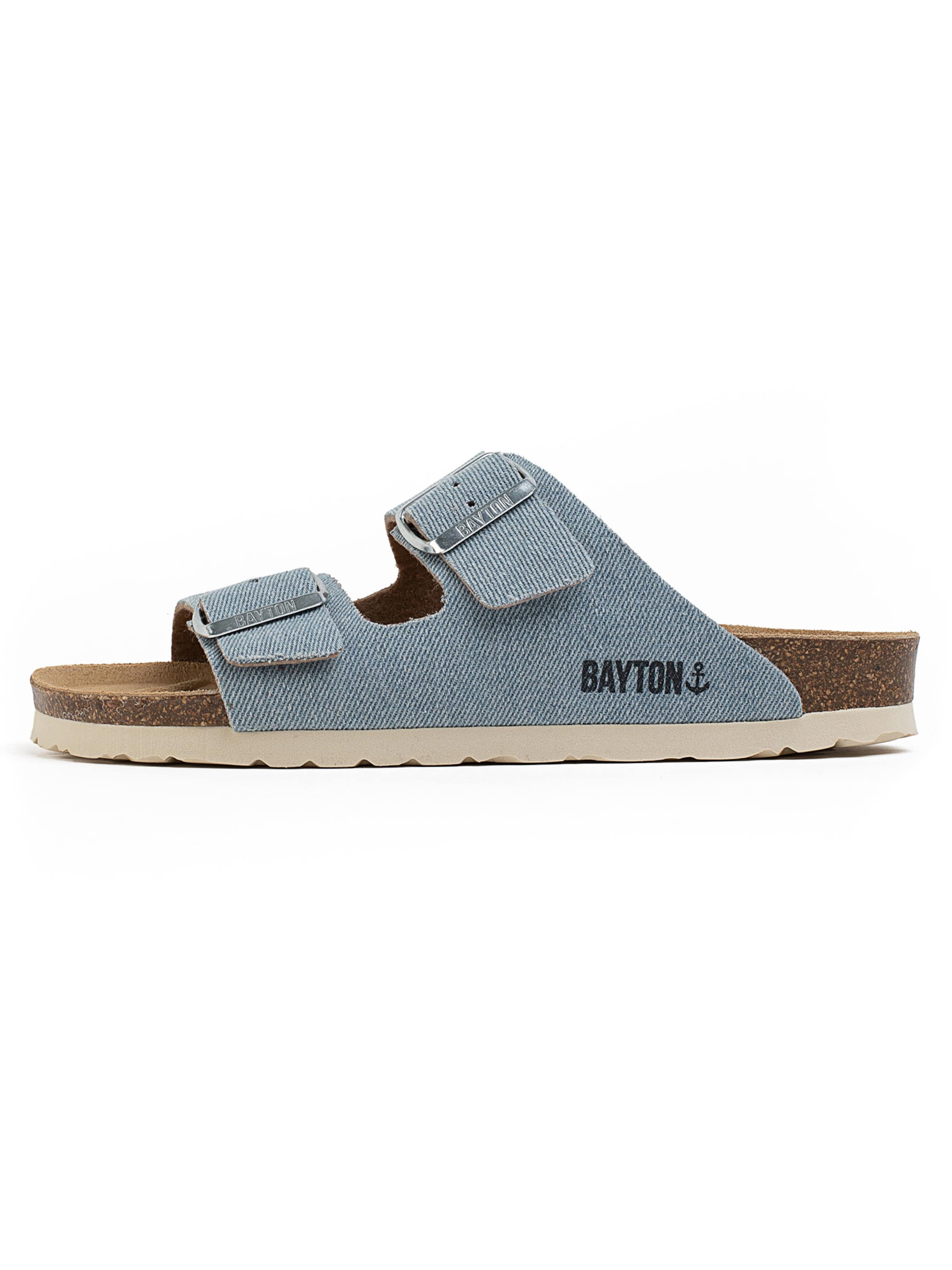 Zoccoletto 'Atlas' di Bayton in blu: frontale