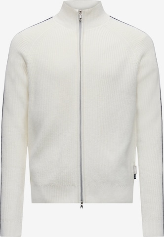 smėlio JACK & JONES Kardiganas 'JCOTRACE': priekis