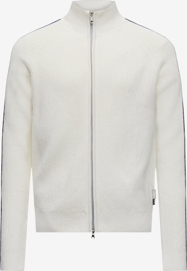 JACK & JONES Strickjacke 'JCOTRACE' in S in creme / anthrazit, Produktansicht