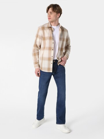 Colin's Regular fit Overhemd in Beige