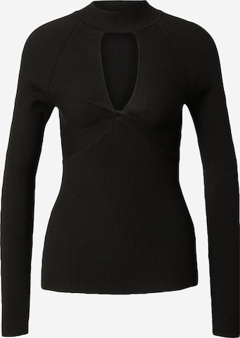 Pull-over GUESS en noir : devant