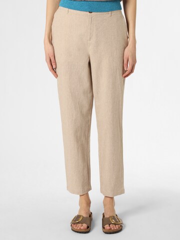 Franco Callegari Broek in Beige: voorkant