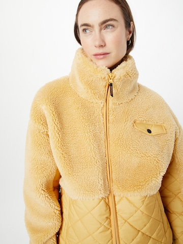 BRUNOTTI Athletic fleece jacket 'Becca' in Yellow