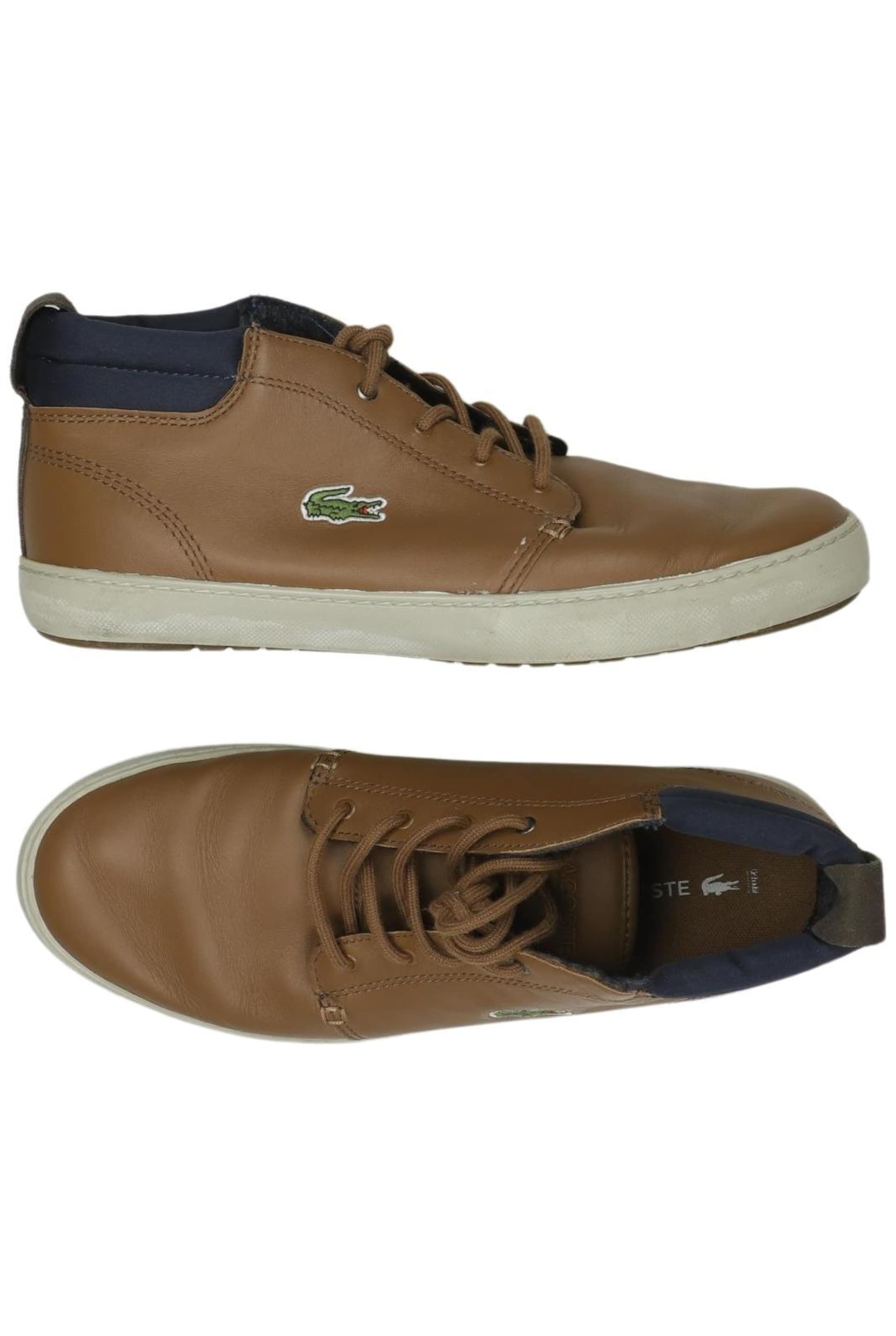 LACOSTE Flats & Loafers in 40 in Brown: front