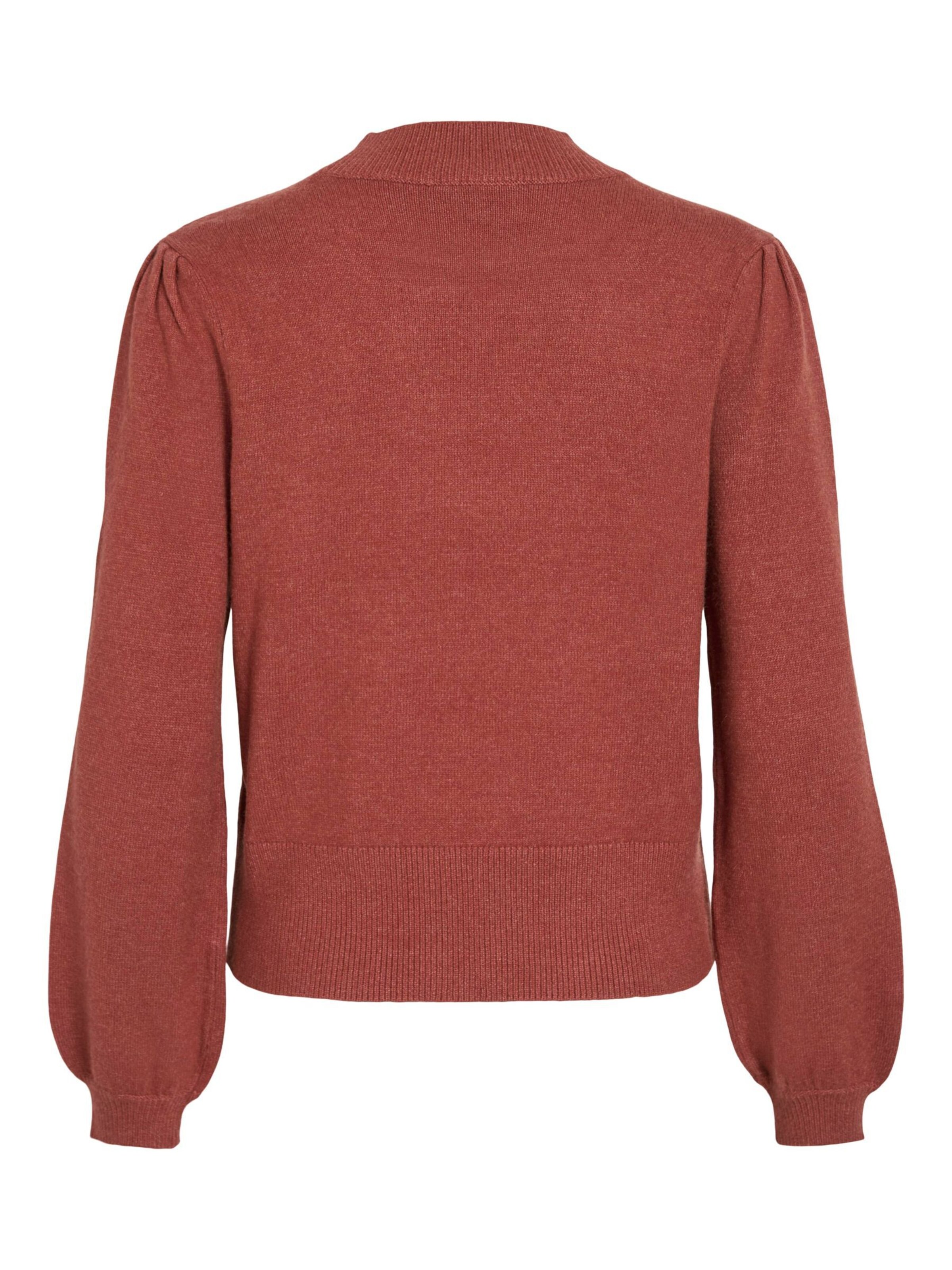 VILA Sweater in Brown