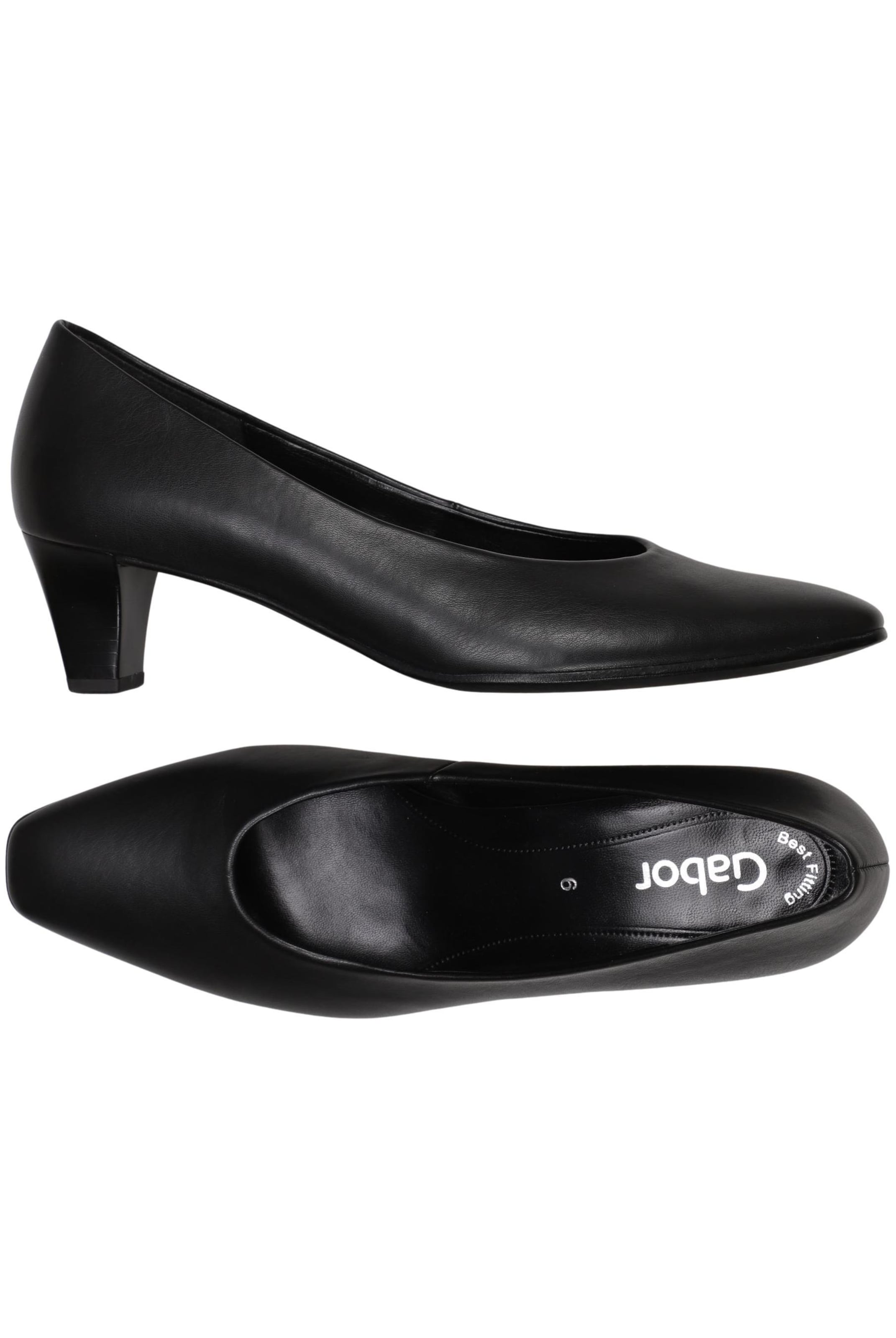 GABOR Pumps 39 in Schwarz: Vorderseite