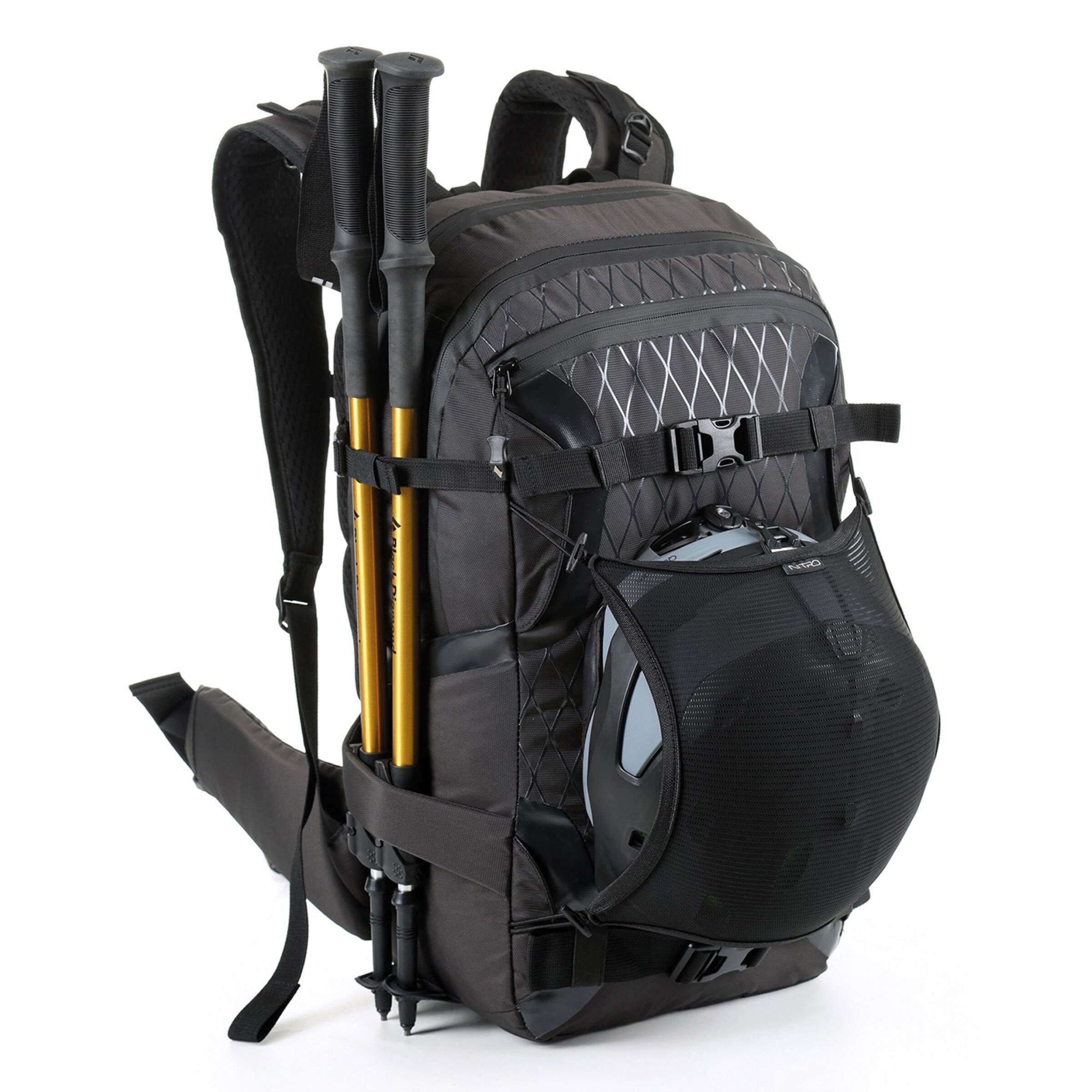 NitroBags Sports backpack 'X Ripuri' in Black