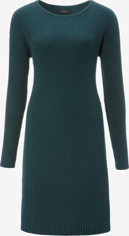 Aniston CASUAL Knitted dress in Green: front