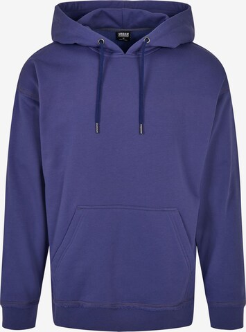 Urban Classics Sweatshirt in Blue: front