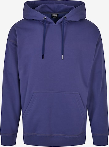 Urban Classics Sweatshirt in Blauw: voorkant