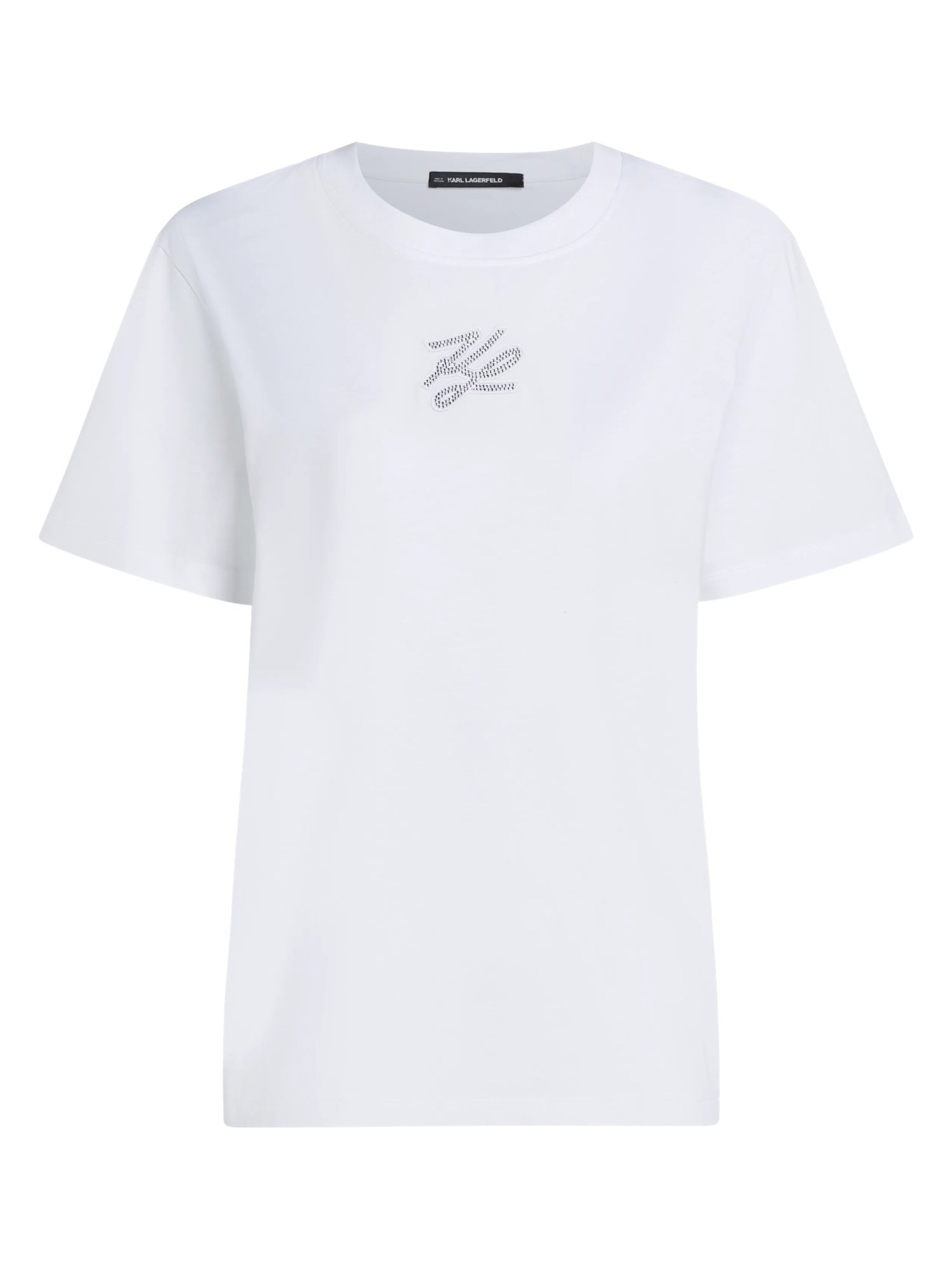 Karl Lagerfeld Koszulka 'Autograph' w kolorze biały: przód