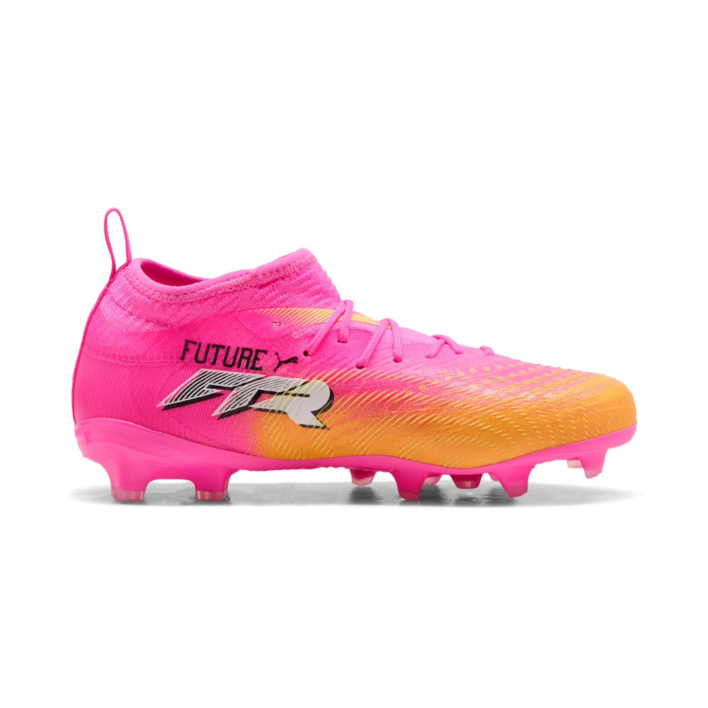 PUMA Fußballschuh 'Future 9 Match' in Pink: Vorderseite