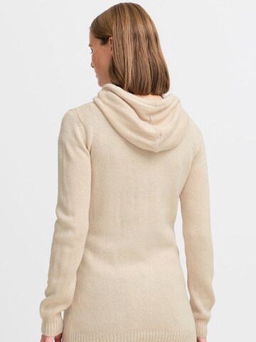 Oxmo Gebreid vest ' OXCable ' in Beige