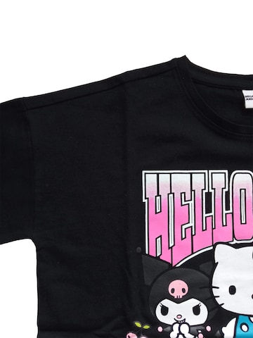HELLO KITTY Shirt 'Friends'‌‌ in Schwarz