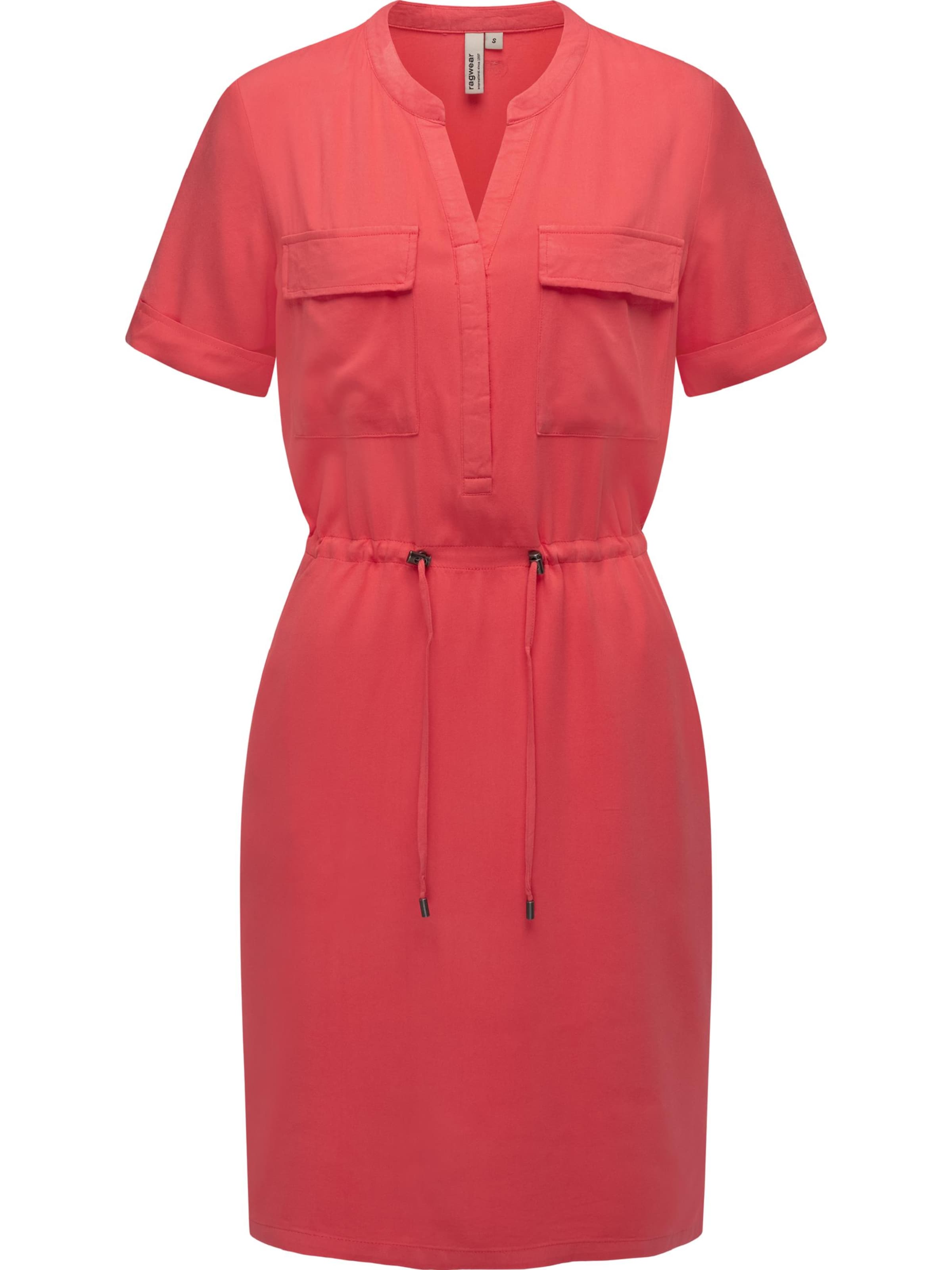 Ragwear Shirt dress 'Roisana' in Orange: front