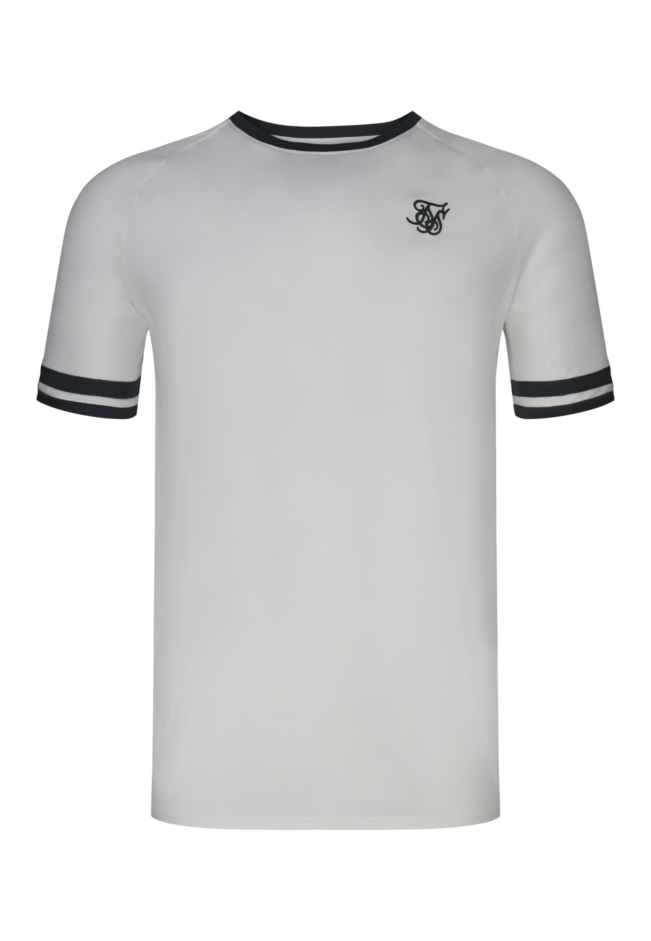 SikSilk - Camiseta en blanco: frente