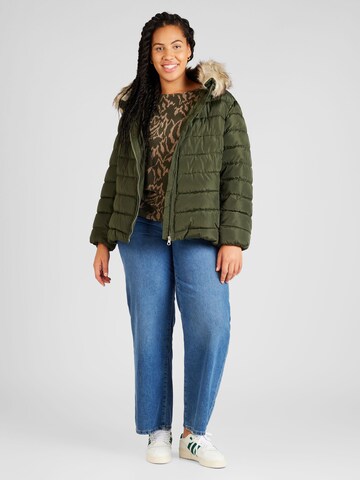 Veste d’hiver ONLY Carmakoma en vert