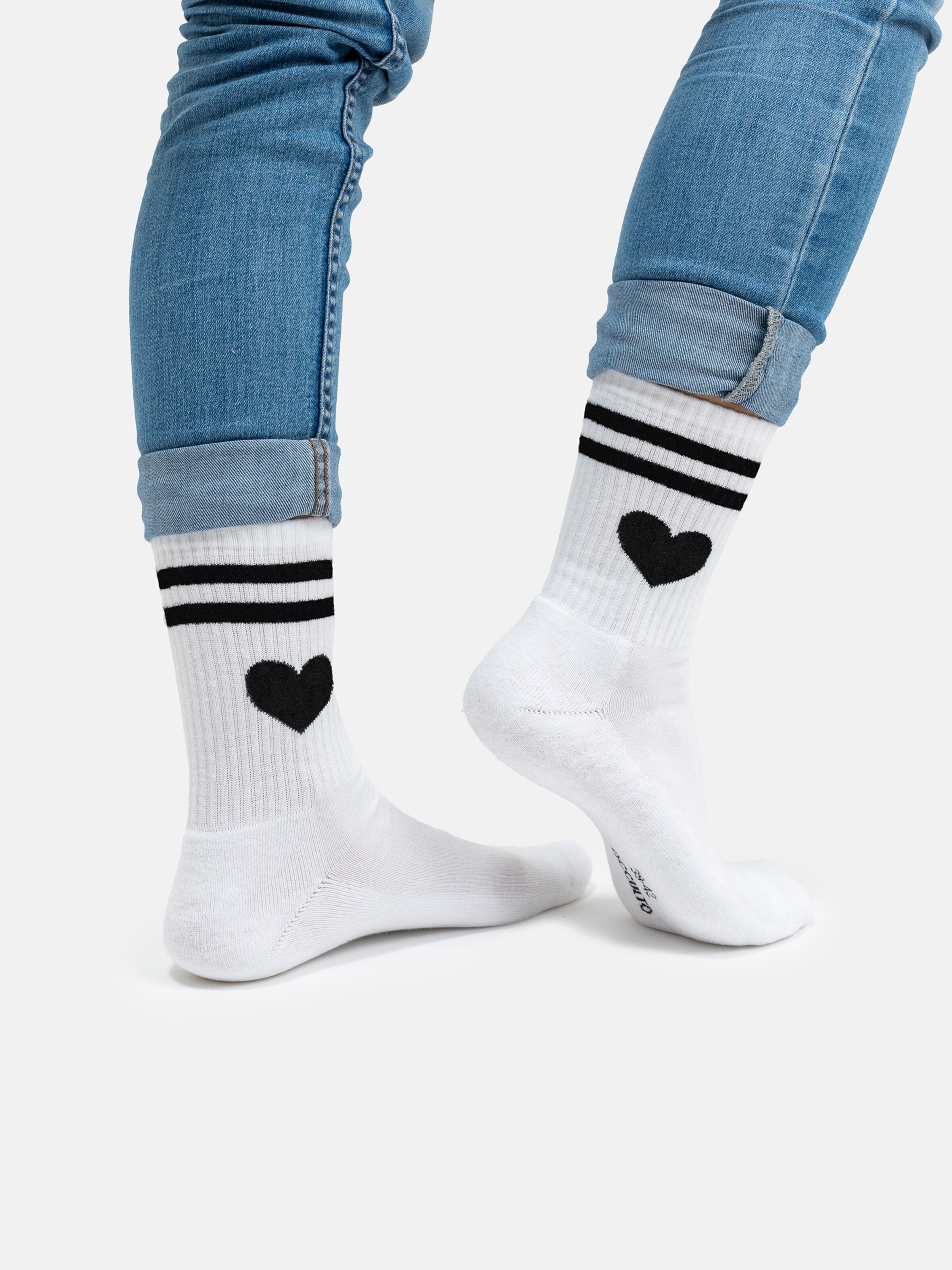 Occulto - Calcetines deportivos 'Venus' en blanco: frente