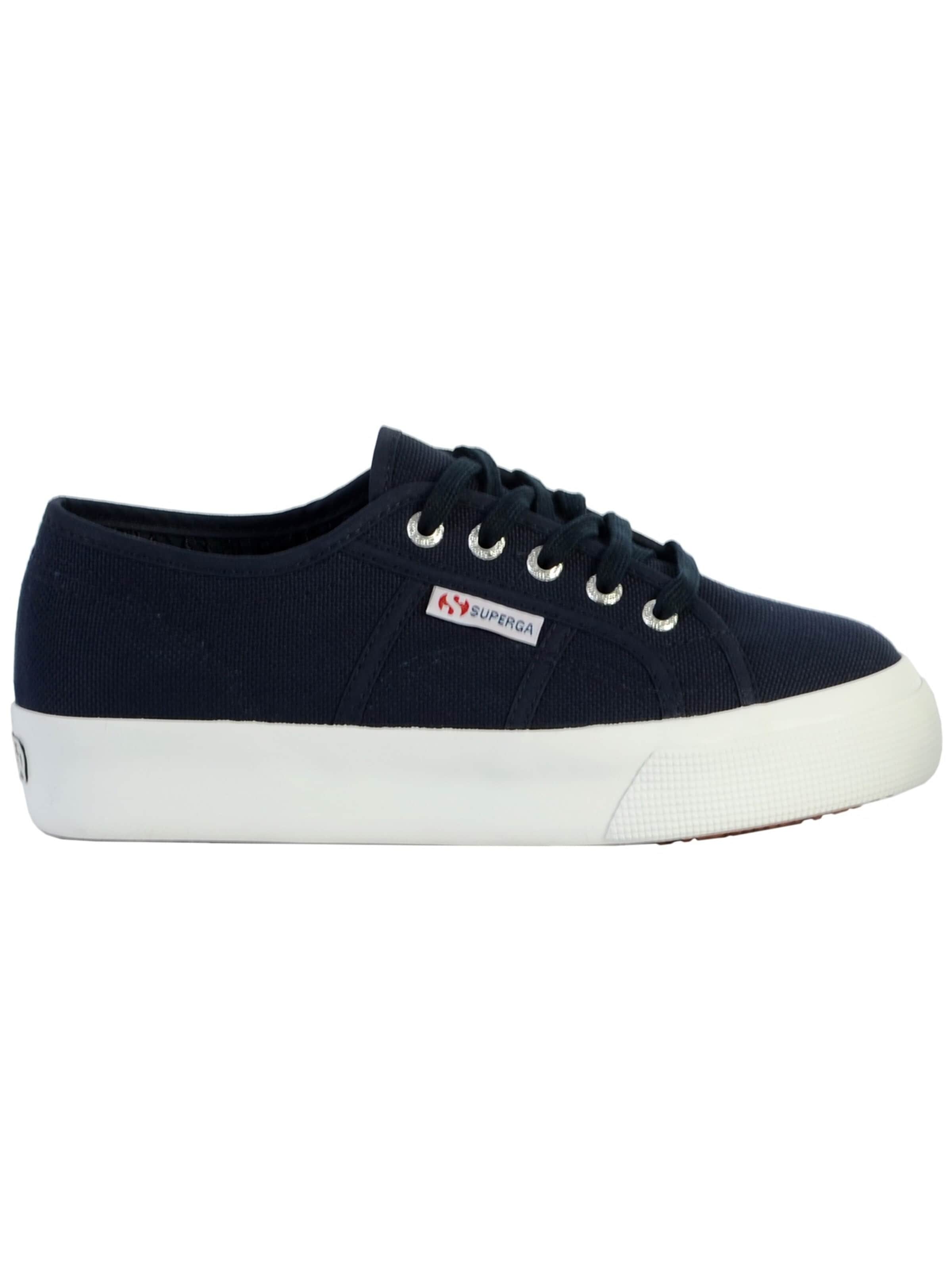 SUPERGA Buty sportowe sznurowane w kolorze niebieski
