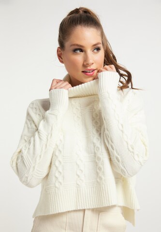 Pull-over myMo NOW en blanc