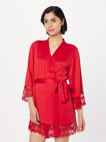 ETAM Dressing Gown 'SKY' in Red: front