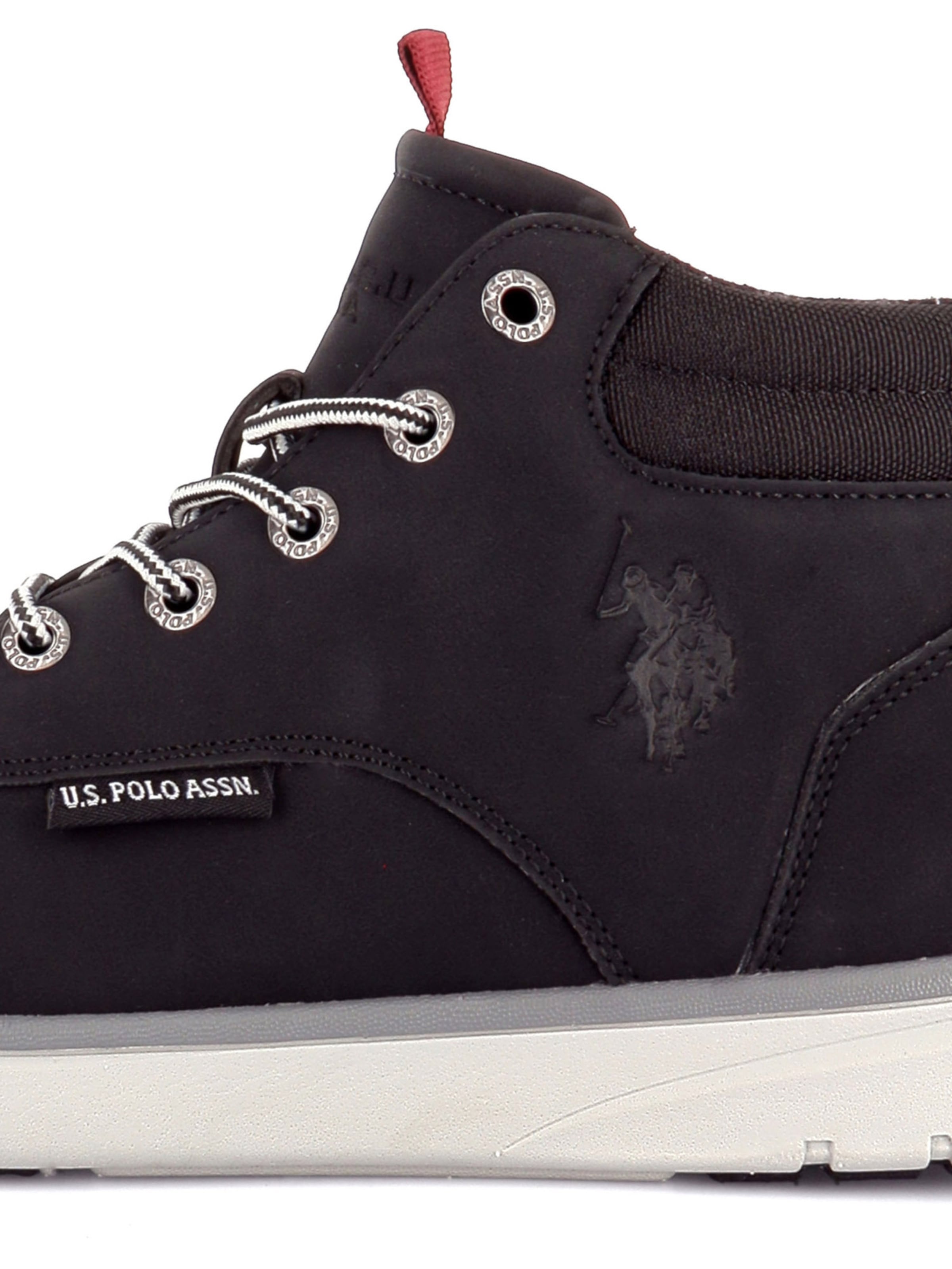 Sneaker alta 'Ygor' di US POLO ASSN. in nero