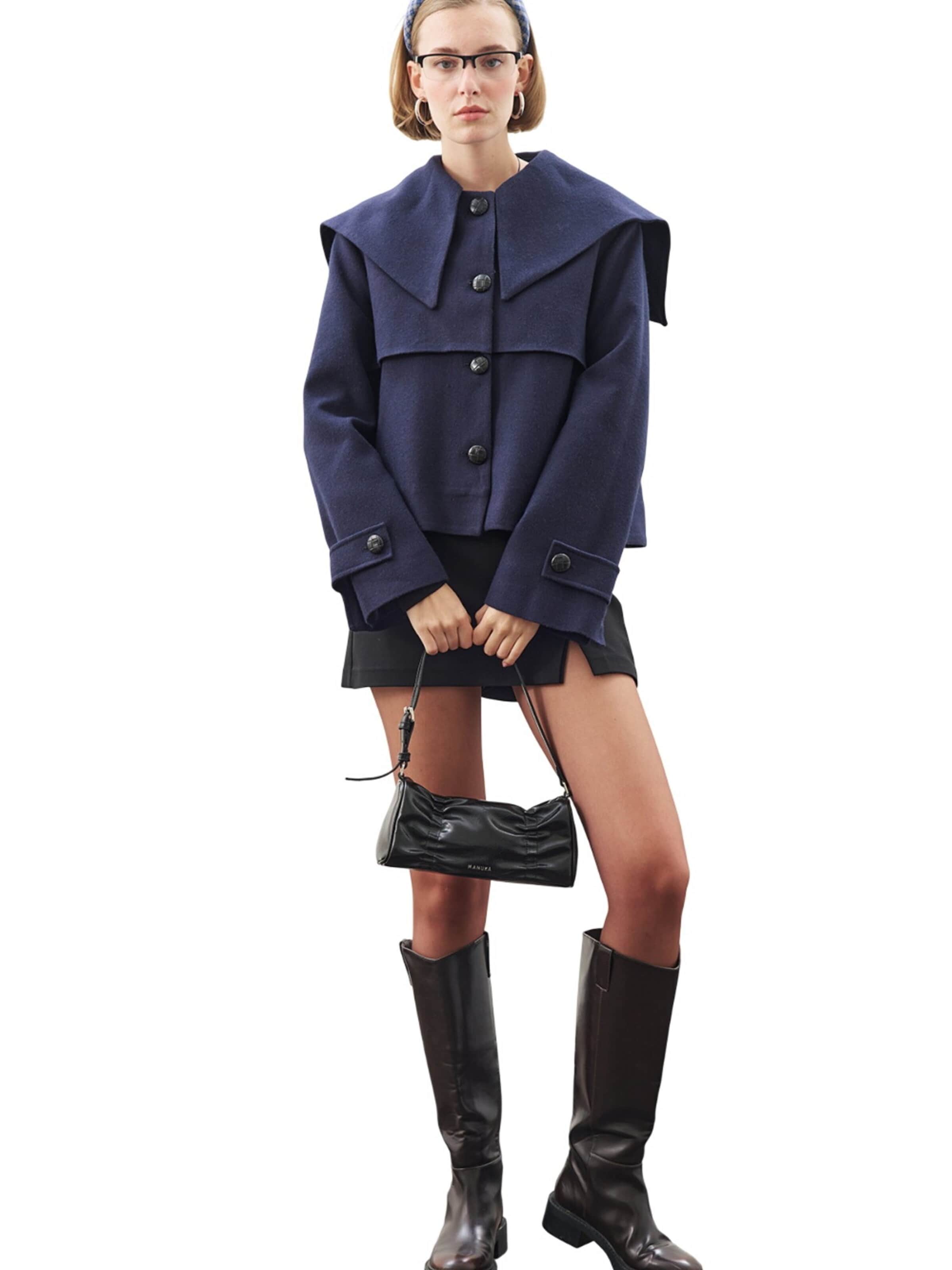 MANUKA Fleece Jacket in Blue