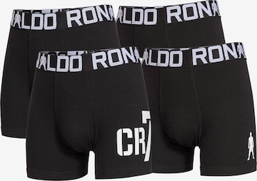 Sous-vêtements CR7 - Cristiano Ronaldo en noir : devant