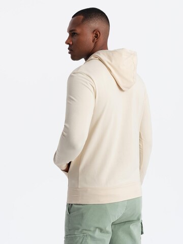 Ombre Sweatshirt 'OM-SSNZ-0162' in Beige