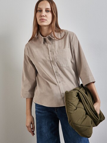 STREET ONE Blouse in Beige: front