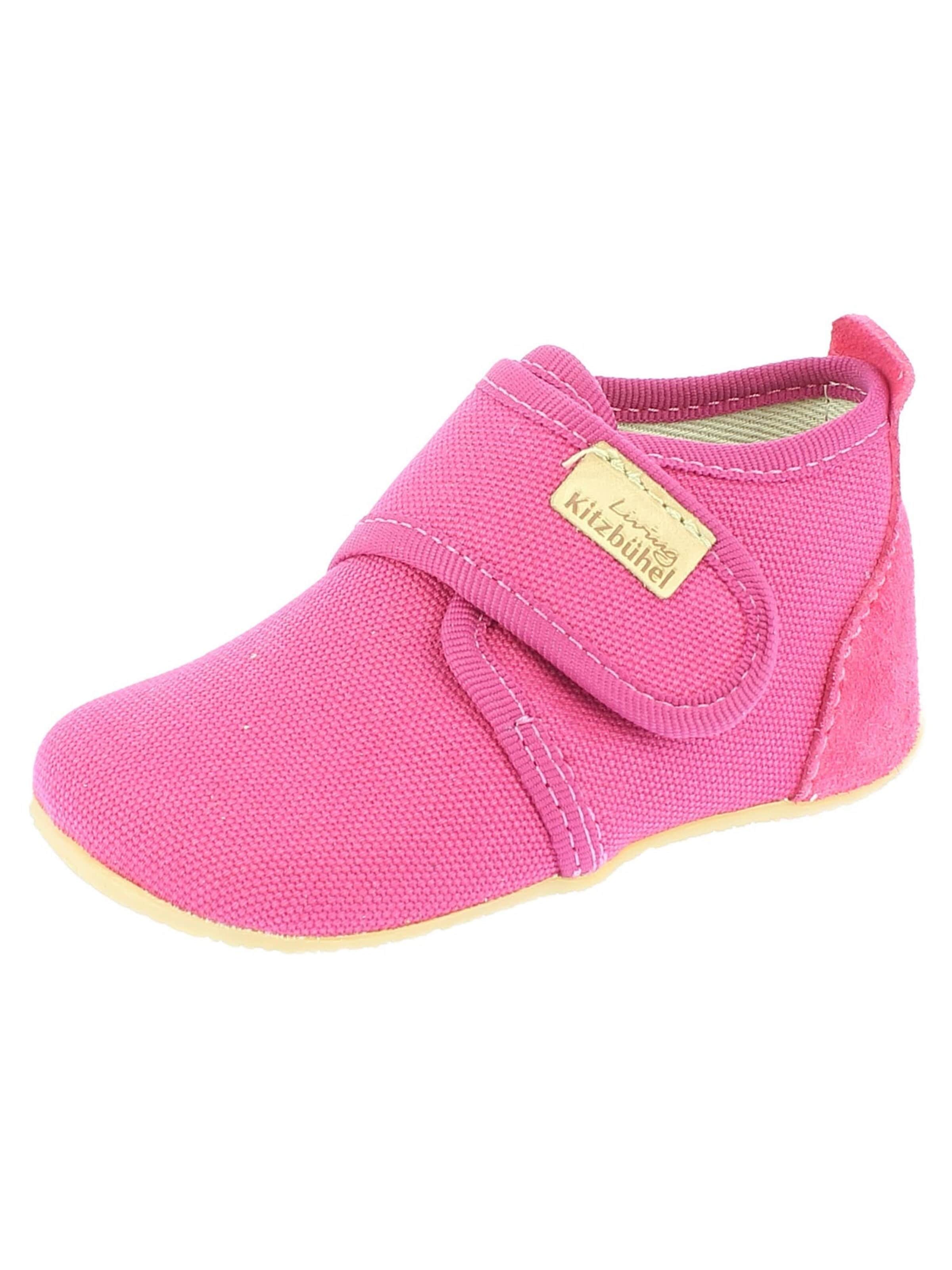 Living Kitzbühel Huisschoenen 'Cotton' in Roze: voorkant