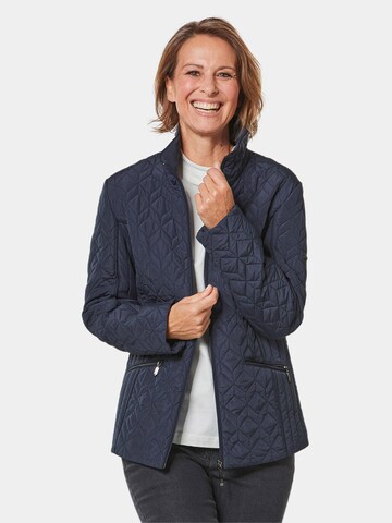 Goldner Between-Season Jacket in Blue: front