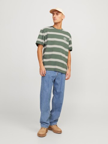 Tricou 'Lucca' de la JACK & JONES pe verde