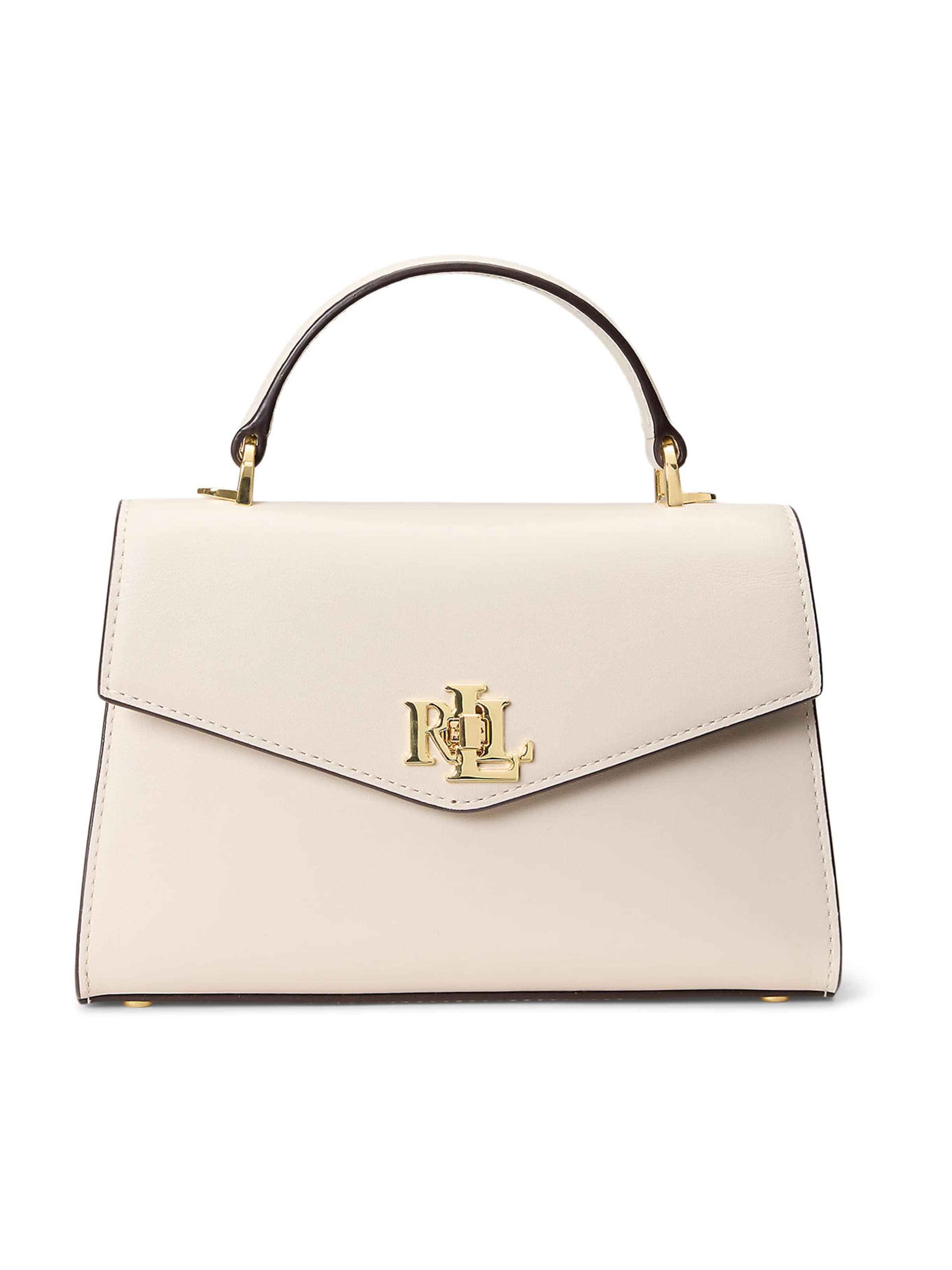 Lauren Ralph Lauren - Bolso de mano 'Farrah' en blanco: frente
