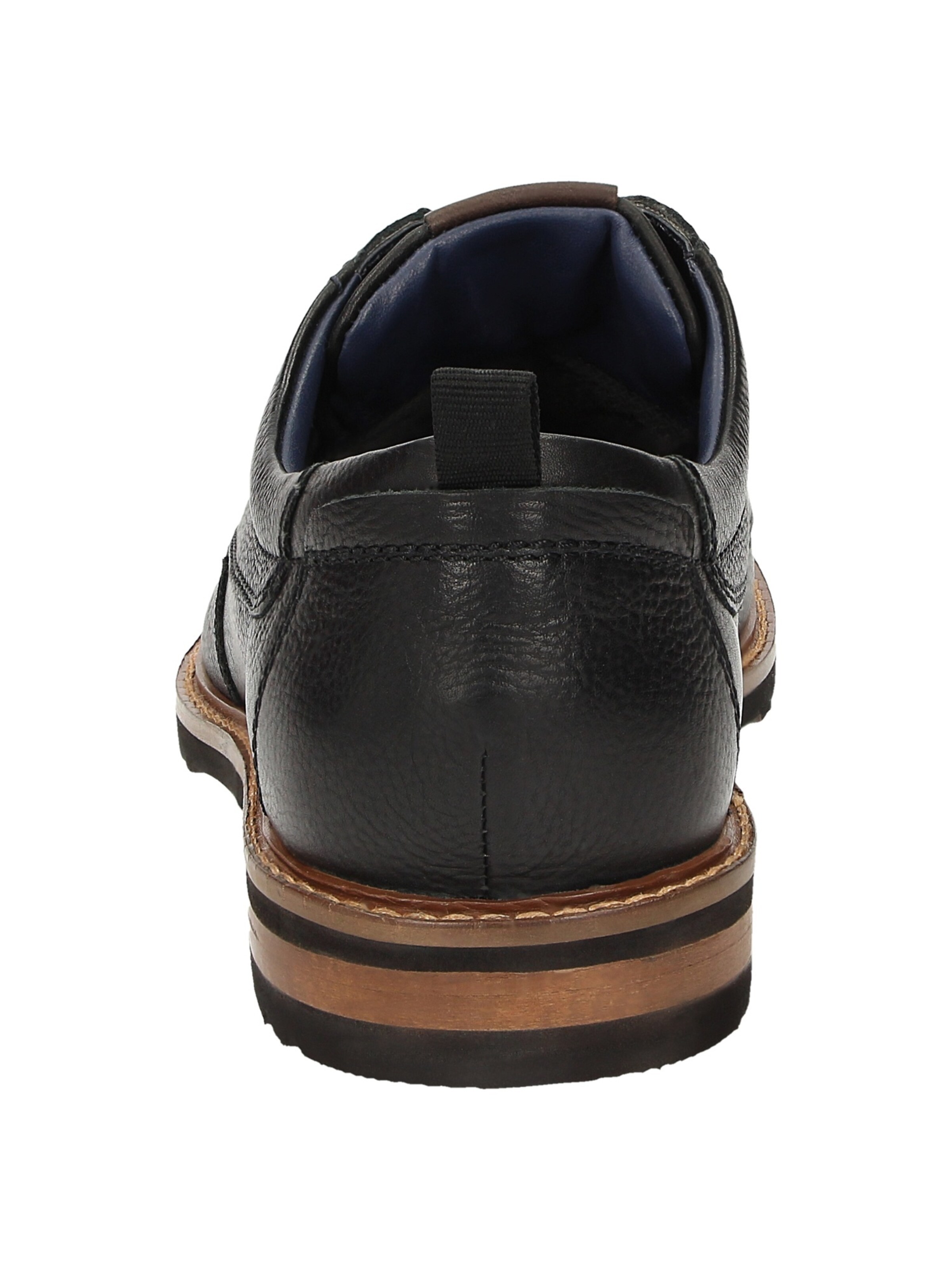 SIOUX Lace-up shoe 'Rostolo-700' in Black
