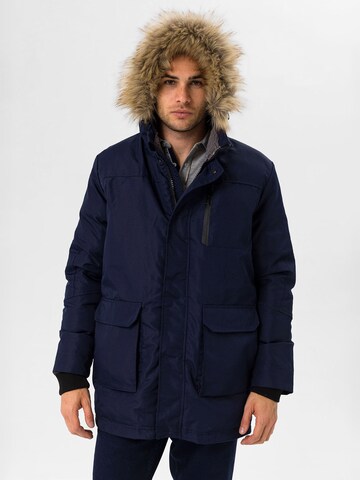 Daniel Hills Winter Jacket in Blue