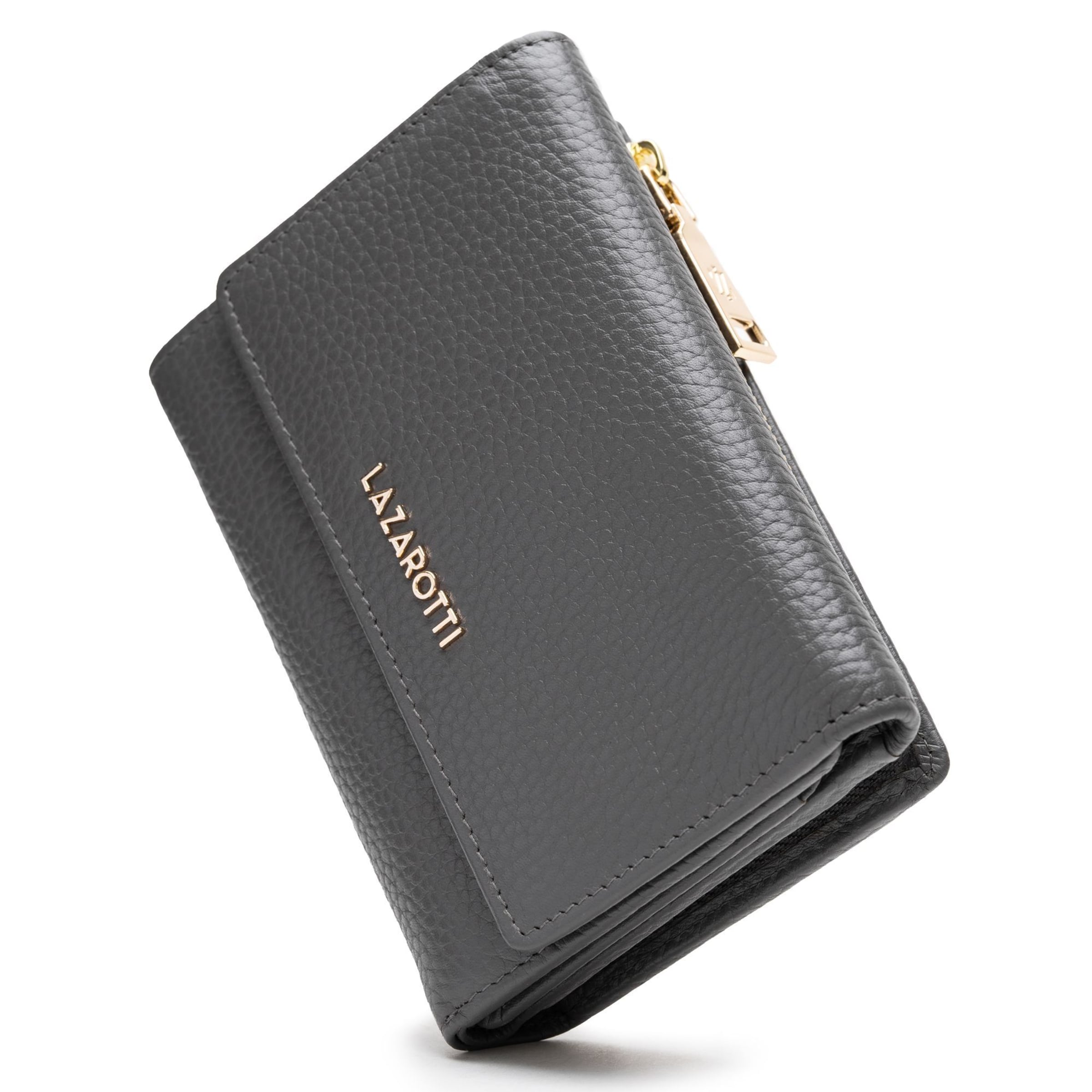 Portamonete 'Bologna' di Lazarotti in grigio