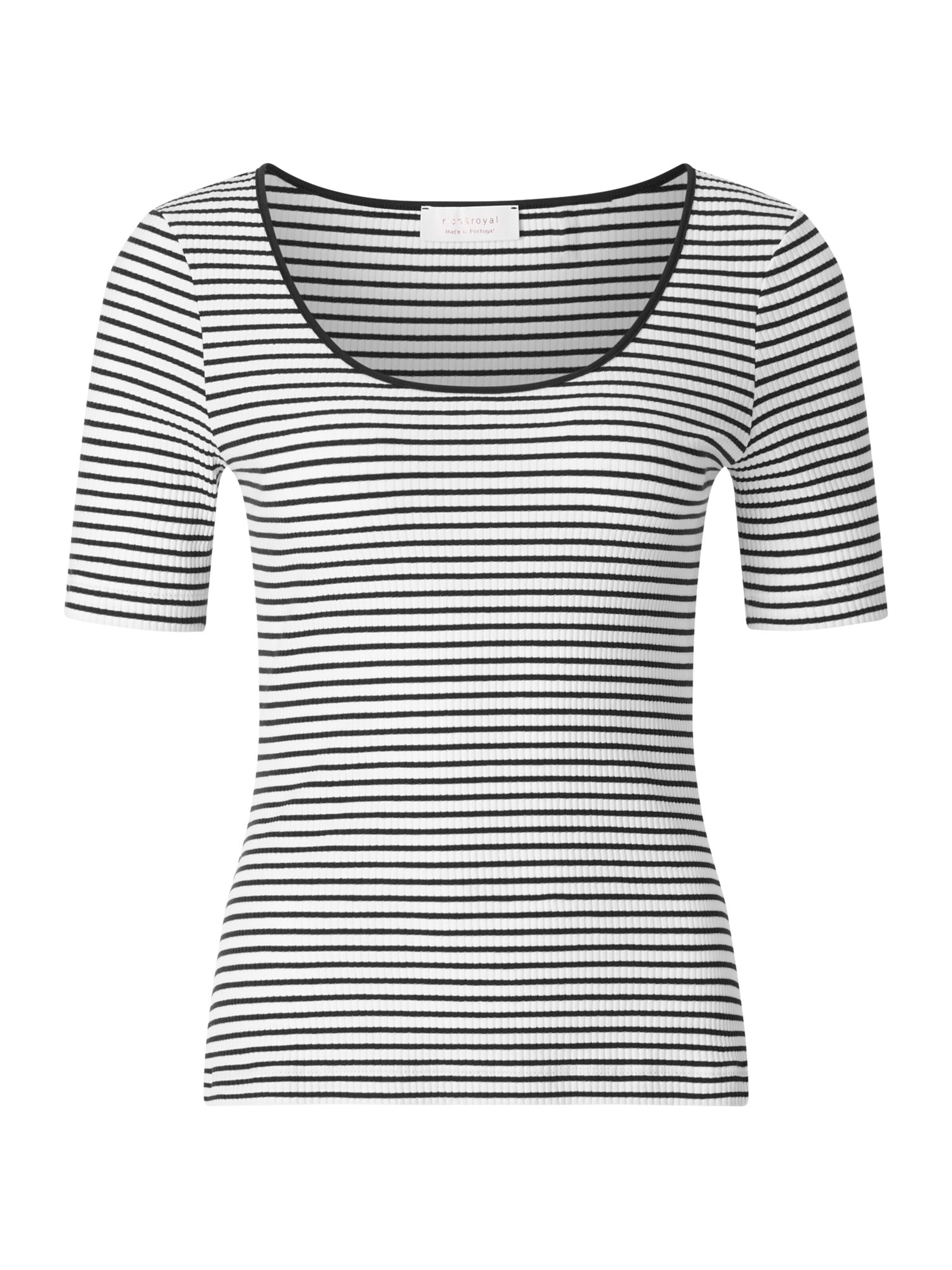 Maglietta di Rich & Royal in bianco: frontale