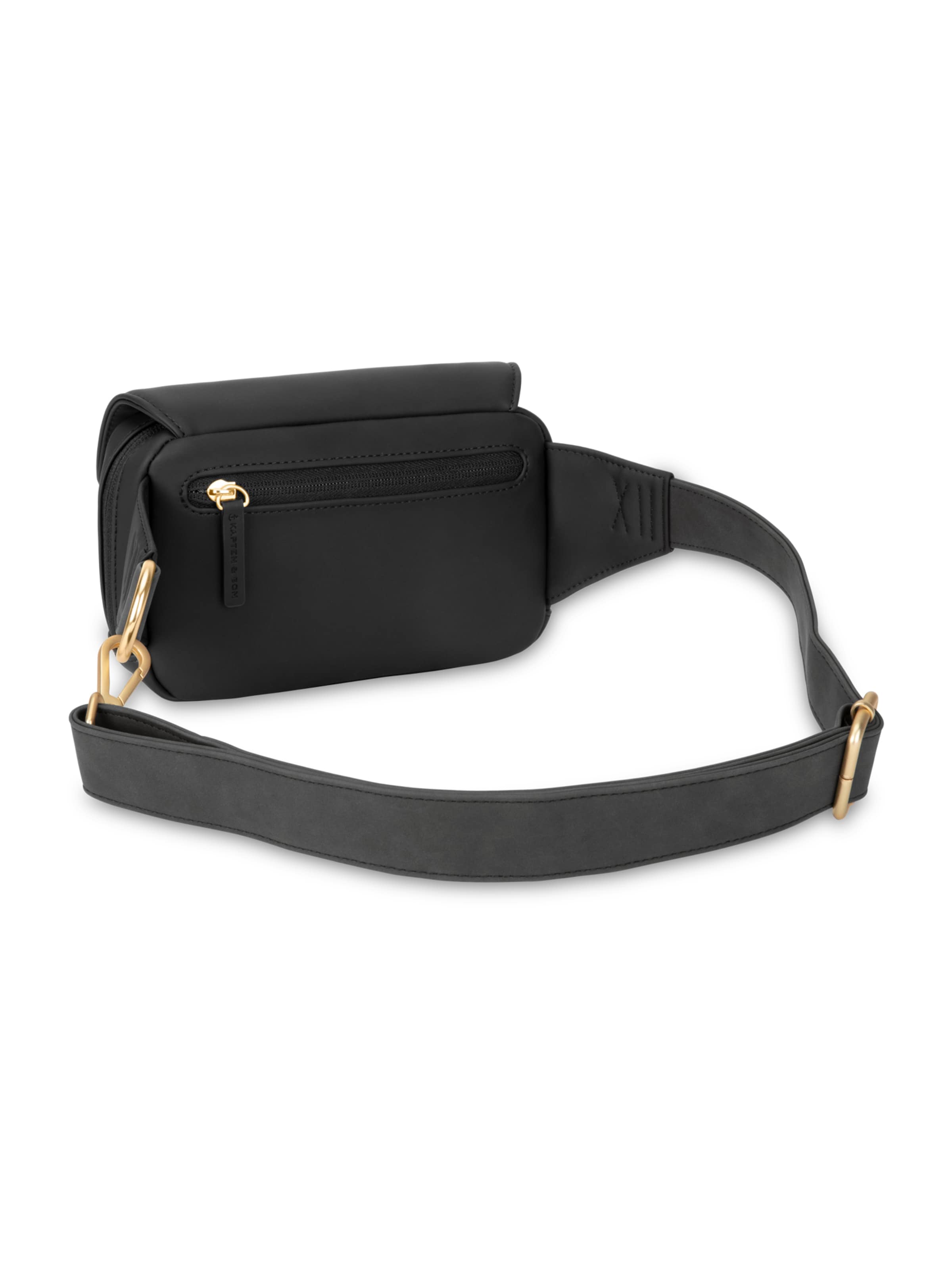 Kapten & Son Torba na pasek 'Visby Cream Black' w kolorze czarny